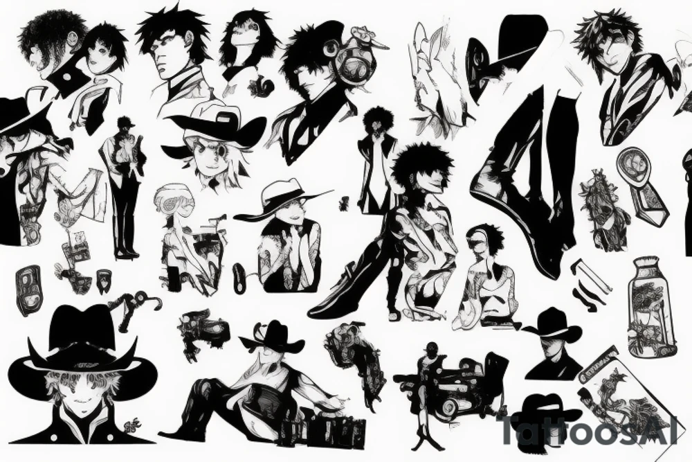 cowboy bebop tattoo idea
