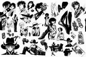 cowboy bebop tattoo idea