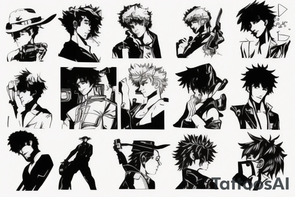 cowboy bebop tattoo idea