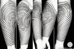 Sea water tattoo idea