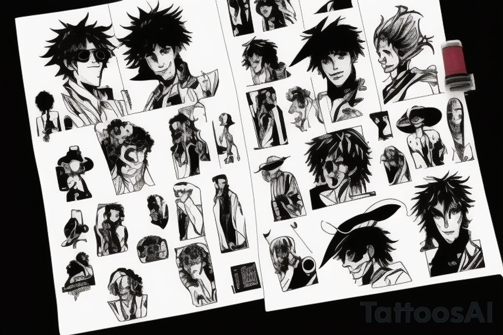 cowboy bebop tattoo idea
