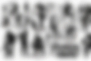 men silhouette with a representation of duality tattoo idea