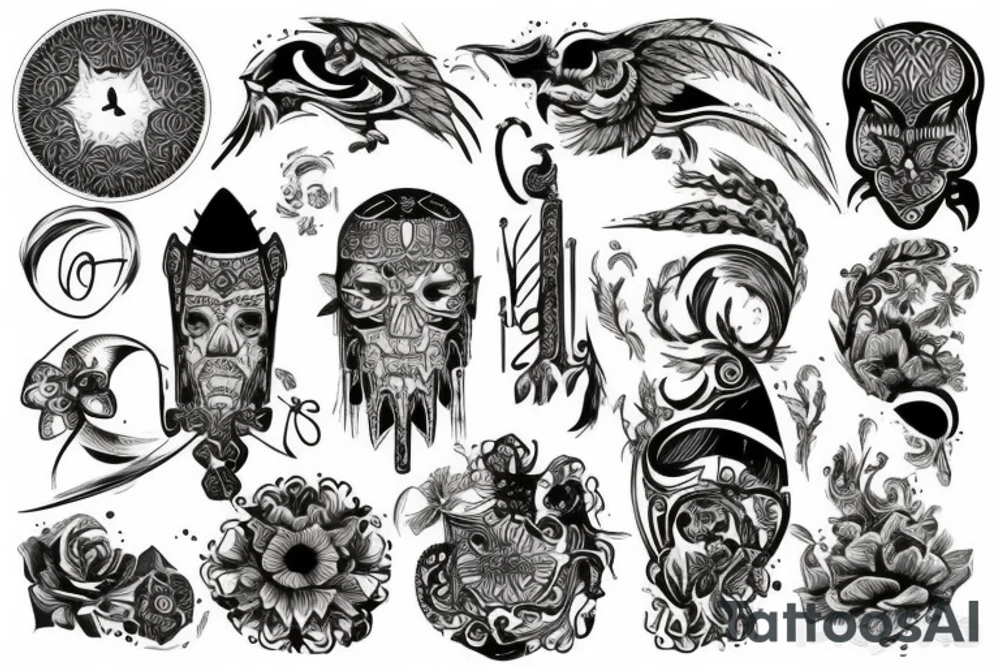 Ukraine tattoo idea
