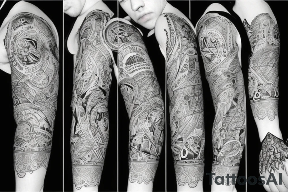 Самурай tattoo idea