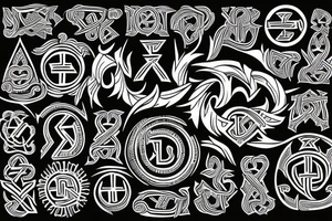 Slavic runes veles tattoo idea