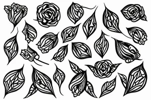 Rosehip tattoo idea
