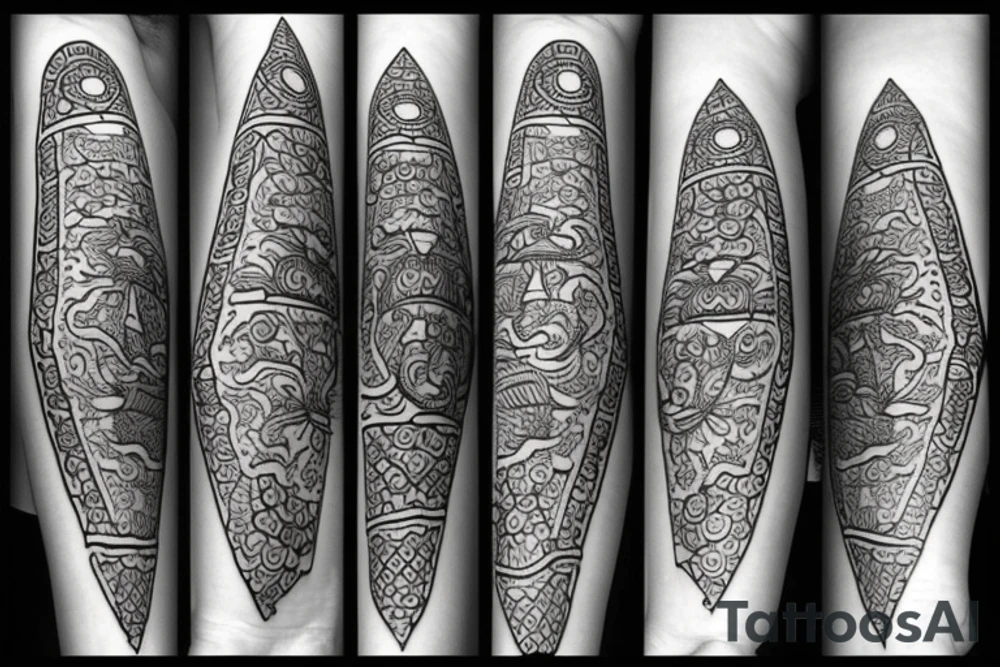 A sign of good luck fortune and money tattoo idea