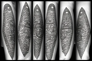 A sign of good luck fortune and money tattoo idea