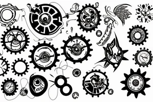 A gear tattoo idea