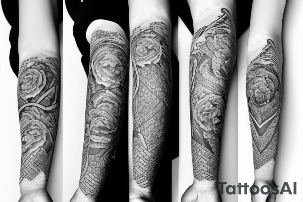 flexibility, love, and trust tattoo idea