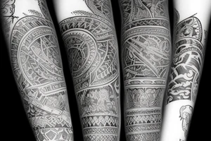 A sleeve that portrays the gospel tattoo idea