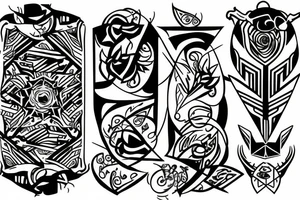Balance tattoo idea
