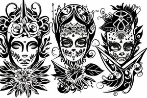 Resembles balance tattoo idea