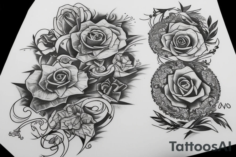 The wish to luve in a another world tattoo idea