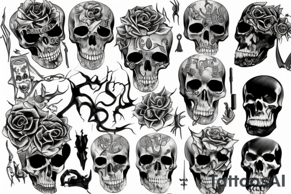 Death tattoo idea