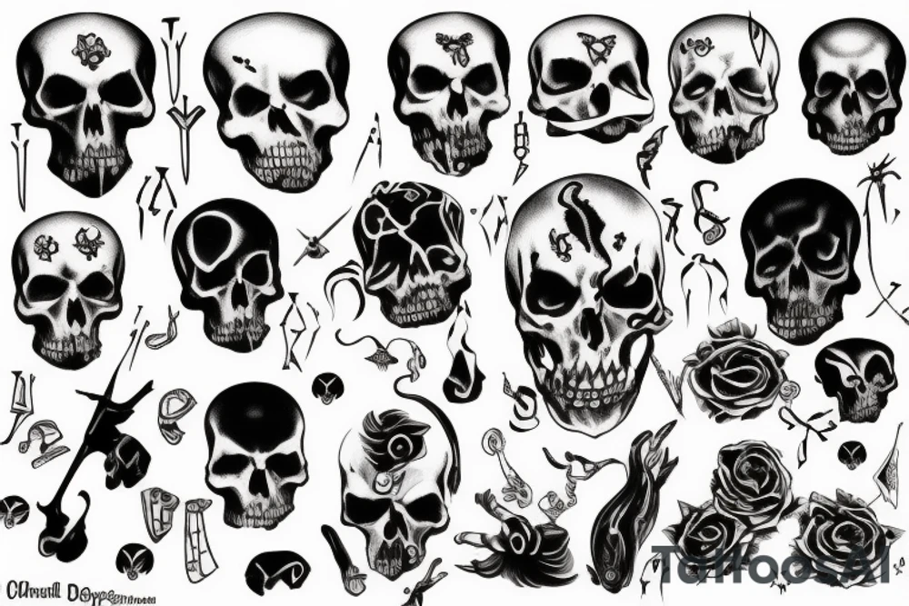 Death tattoo idea
