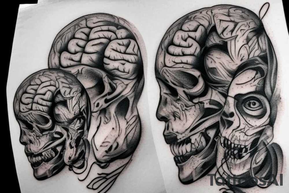 brain tattoo idea