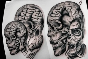 brain tattoo idea