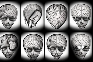 brain and heart tattoo idea