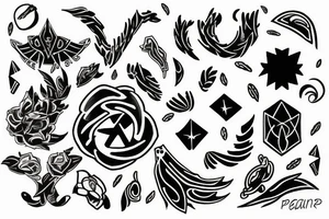 Parker June 14th Gemini symbol tattoo idea