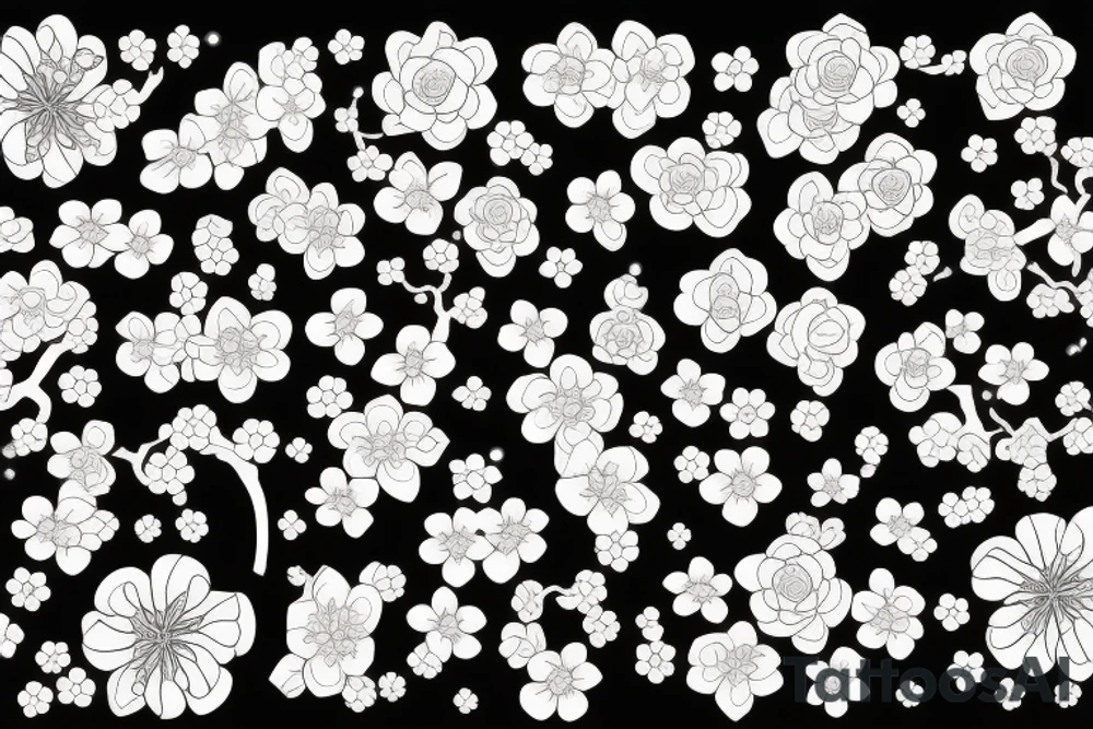 Sakura tattoo idea