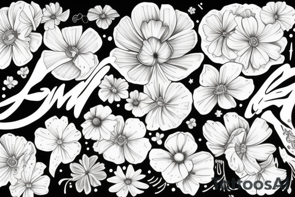 Cosmos tattoo idea