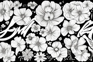 Cosmos tattoo idea
