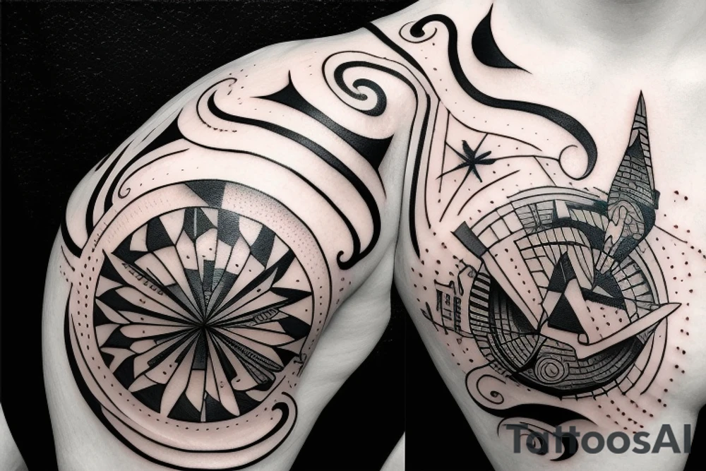 Space tattoo idea