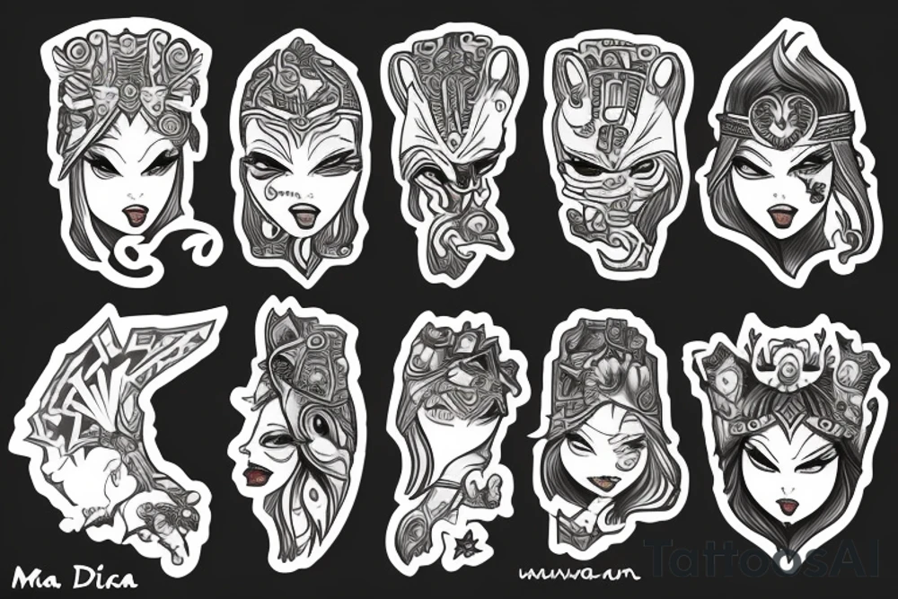 Warrior tattoo idea