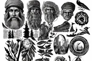 Forest, Louis Vuiton, grandfather, railway, still I rise, Greece, Roman empire tattoo idea