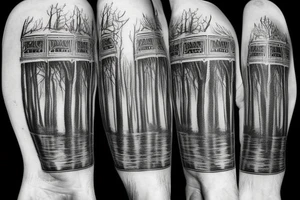 Forest, Louis Vuiton, grandfather, railway, still I rise, Greece, Roman empire tattoo idea