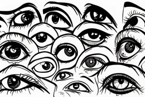 Eyeball tattoo idea