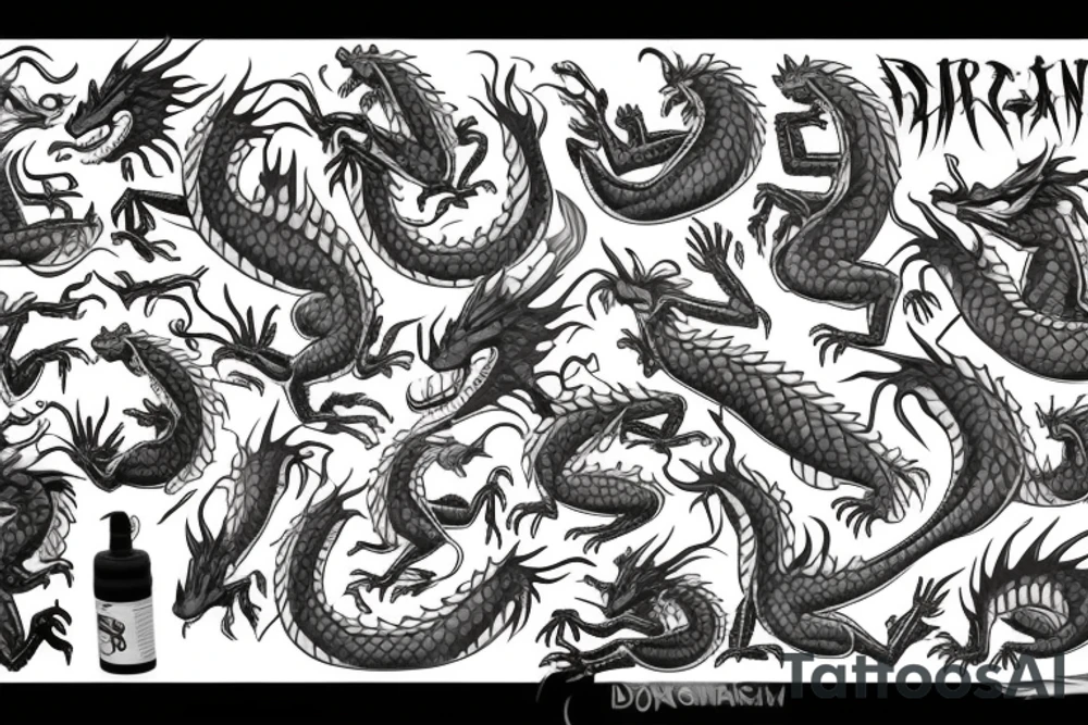 Dragon tattoo idea