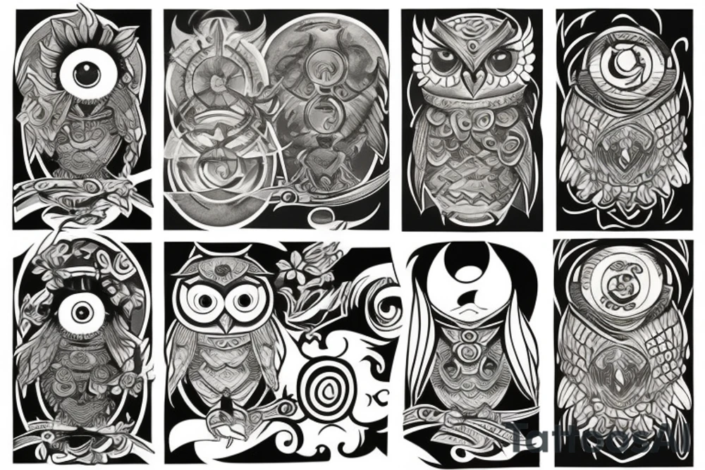 atla owl tattoo idea