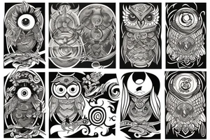 atla owl tattoo idea