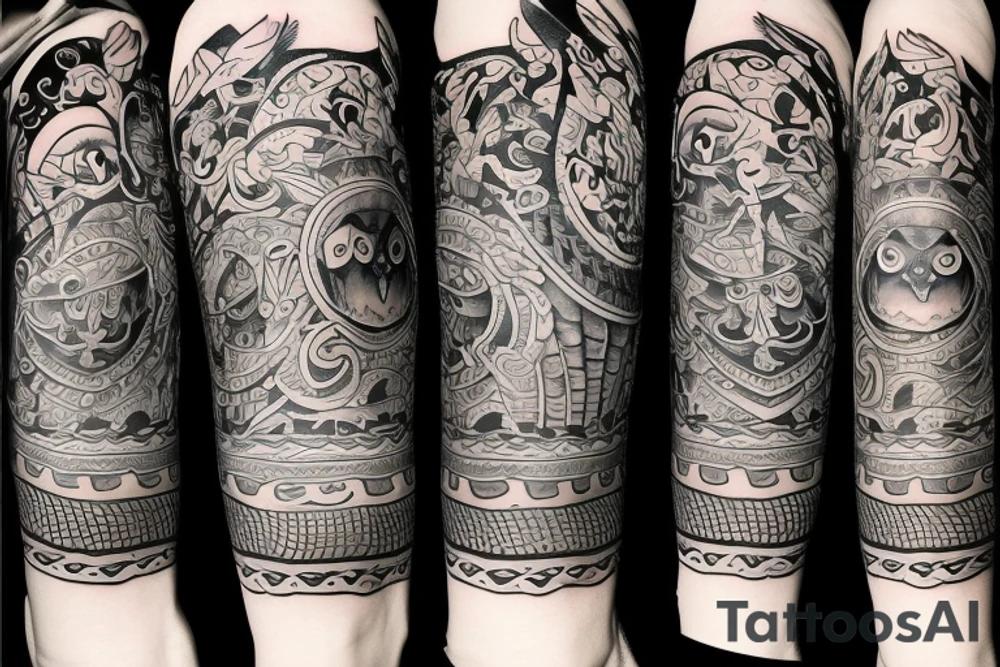 atla owl tattoo idea