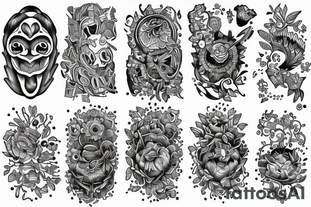 ADHD imagery tattoo idea