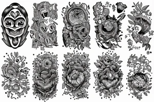 ADHD imagery tattoo idea