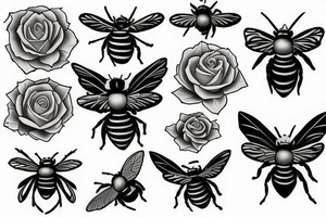 bumblebee tattoo idea