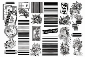 2 Horizontal stripes tattoo idea