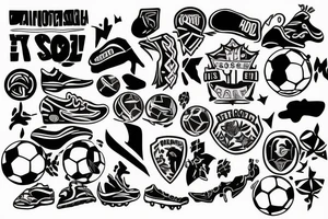 Soccer modern technology youth mistake tattoo idea