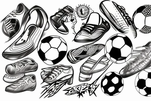 Soccer modern technology youth mistake tattoo idea