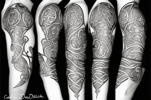 caduceus and ficus tattoo idea