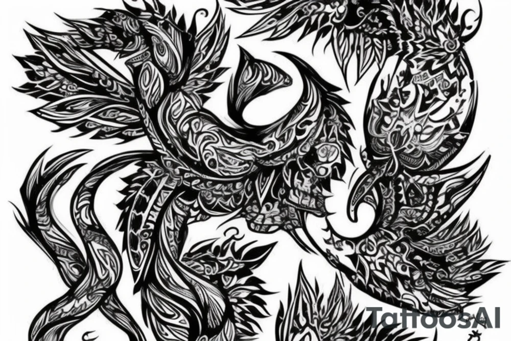 Орёл с крупными крыльями tattoo idea