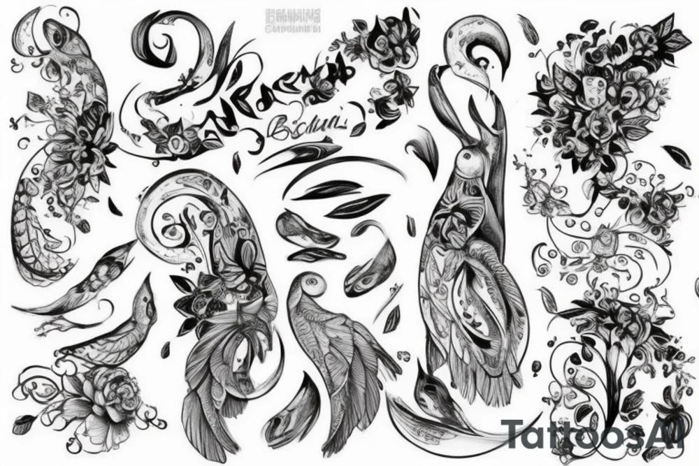 Орёл с большими крыльями и гордым видом tattoo idea