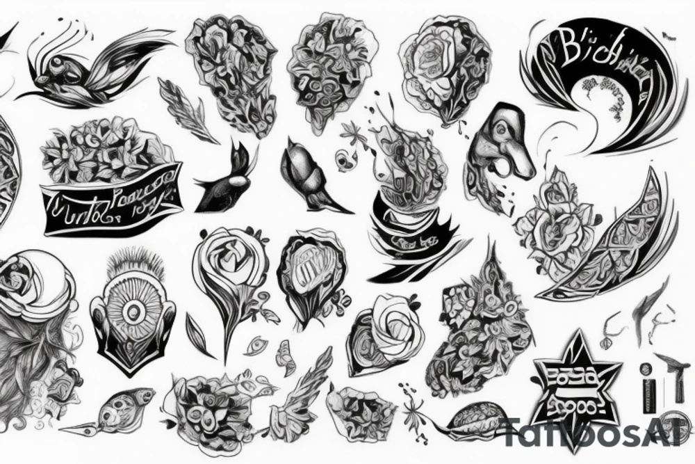 Орёл с большими крыльями и гордым видом tattoo idea