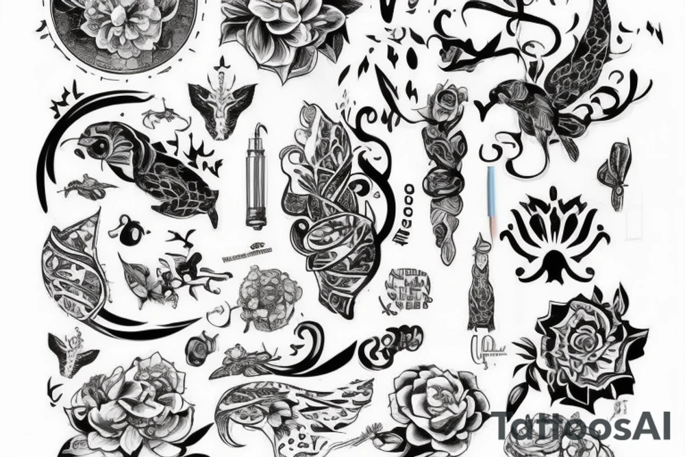 Орёл с большими крыльями и гордым видом tattoo idea