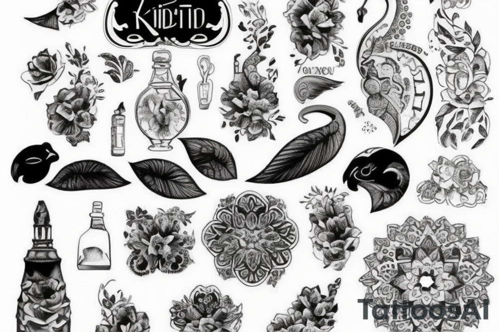 Орёл с большими крыльями и гордым видом tattoo idea