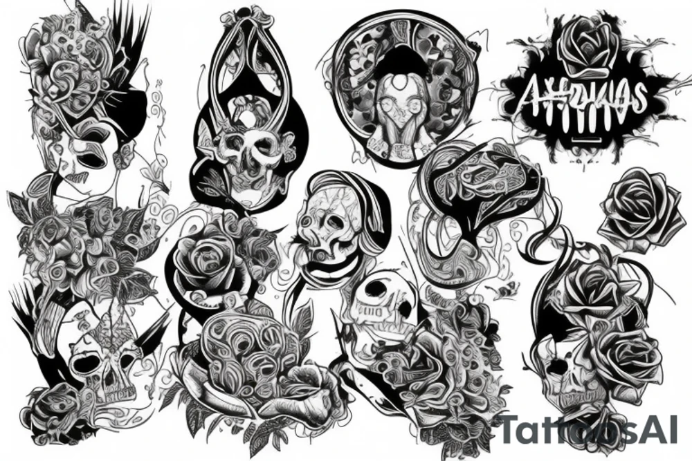 Bronx & Alexis tattoo idea