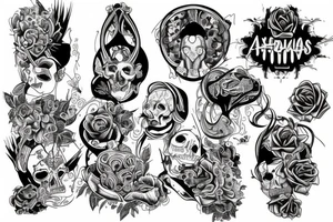 Bronx & Alexis tattoo idea